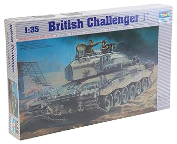 【中古】【未使用】トランペッター 1/35 イギリス陸軍 チャレンジャーII プラモデル