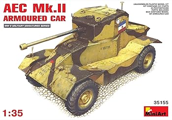 【中古】【未使用】ミニアート 1/35 AEC MK.II装甲車 MA35155 プラモデル