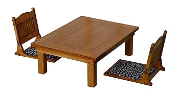 【中古】Cobaanii mokei工房 コバアニ模型工房 1/12 座卓と座椅子のセット 組立キット WZ-008【メーカー名】【メーカー型番】【ブランド名】cobaanii mokei 城・建物・情景, プラモデル 1/12ストア, 1...