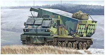 【中古】トランペッター 1/35 ノルウェー陸軍 M270/A1 MLRS 多連装ロケットシステム プラモデル 01048