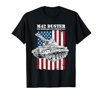 【中古】【未使用】M42 ダスター自走高射機関砲 Tシャツ
