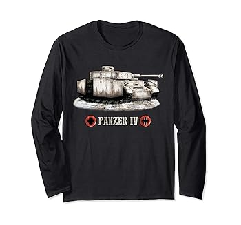 【中古】第二次世界大戦ドイツ戦車IV号戦車記念品 長袖Tシャツ(3)