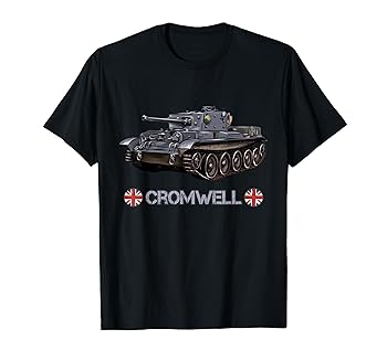 【中古】【未使用】イギリス第二次世界大戦 戦車 クロムウェル A27M Tシャツ