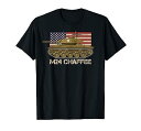 【中古】M24軽戦車アメリカ第二次世界大戦軽戦車アメリカ国旗 Tシャツ