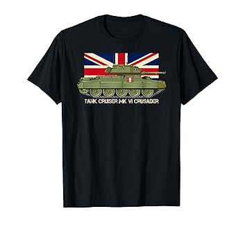 【中古】タンククルーザーMkVIクルセーダー英国第二次世界大戦ヴィンテージ英国旗 Tシャツ