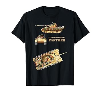 【中古】【未使用】V号戦車パンター ごごうせんしゃパンター、Panzerkampfwagen V Panther Tシャツ