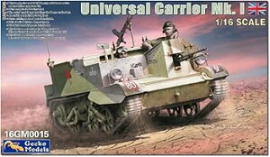 【中古】【未使用】ゲッコーモデル 1/16 ユニバーサル・キャリア Mk.I プラモデル GEC16GM0015 (戦車)