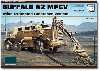 Rakuten - 【中古】【未使用】パンダーホビー(Panda Hobby) 1/35 バッファロー A2 MPCV 地雷除去車 プラモデル PH35031 (軍用車両)