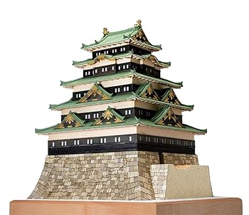 【中古】【未使用】ウッディジョー 1/150 江戸城 木製模型 組立キット