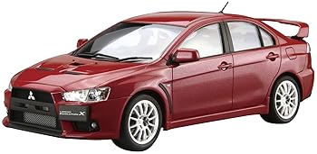 【中古】【未使用】青島文化教材社(AOSHIMA) 1/24 ザ・モデルカーシリーズ No.02 ミツビシ CZ4A ランサ..