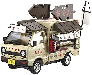 【中古】【未使用】青島文化教材社(AOSHIMA) 1/24 移動販売シリーズ No.3 静岡おでん プラモデル