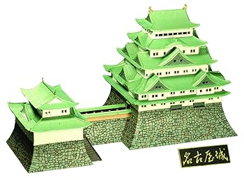 【中古】童友社 1/350 日本の名城 スタンダード 名古屋城 プラモデル S-23 成形色