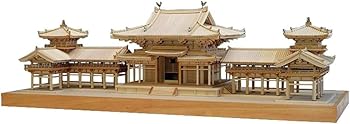 【中古】ウッディジョー 1/75 平等院 鳳凰堂 木製模型 組み立てキット (建物)