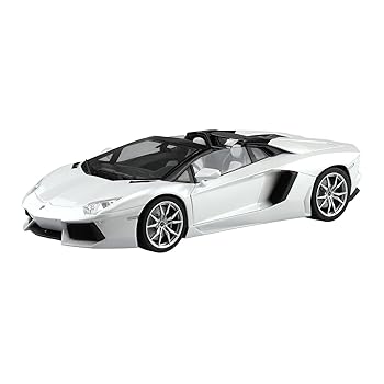 【中古】青島文化教材社(AOSHIMA) ザ☆スーパーカー No.8 1/24 '12 ランボルギーニ アヴェンタドール ロードスター プラモデル