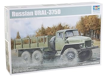 【中古】トランペッター 1/35 ウラルー375D汎用トラック