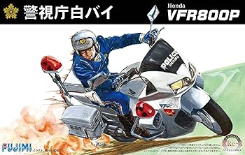 【中古】【未使用】フジミ模型 1/12 バイクシリーズ Honda VFR800P 白バイ プラモデル Bike-4