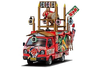 【中古】【未使用】青島文化教材社 1/24 移動販売シリーズ No.2 お祭りわっしょい プラモデル