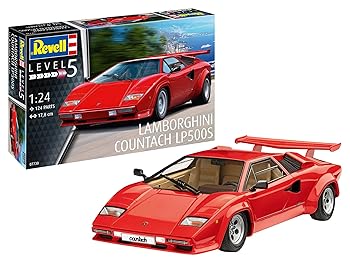 【中古】ドイツレベル(Revell) 1/24 ランボルギーニ カウンタック LP500S プラモデル 組立キット 07730 (自動車)
