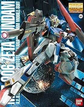 【中古】【未使用】MG 機動戦士Ζガンダム MSZ-006 ZガンダムVer.2.0 1/100スケール 色分け済みプラモデル