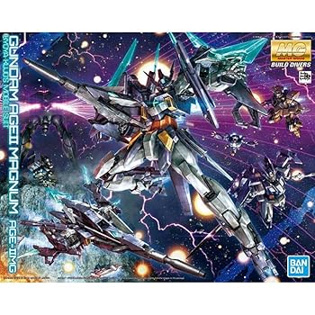 【中古】MG ガンダムビルドダイバーズ ガンダムAGEIIマグナム 1/100スケール 色分け済みプラモデル【メーカー名】【メーカー型番】【ブランド名】BANDAI SPIRITS(バンダイ スピリッツ) ロボット, おもちゃ_2colum...