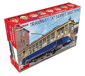 【中古】【未使用】ミニアート 1/35 路面電車 Xシリーズ 中期型 プラモデル MA38026
