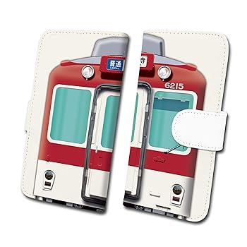 楽天AJIMURA-SHOP【中古】【未使用】近鉄6200系 鉄道スマホケース No.97【 手帳 タイプ 】多機種対応Lサイズ Android各種 tc-t-097-al