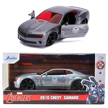 【中古】【未使用】ダイキャストビークル マーベル・コミック シボレー カマロ (2010年式/ウォーマシン..