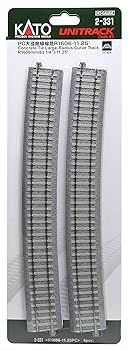 【中古】KATO HOゲージ PC大径曲線線路R1606-11.25° (4本入) 2-331 鉄道模型用品