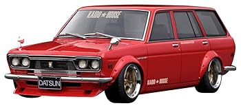 【中古】ティーケーカンパニー (TK.Company) ignition model 1/18 Datsun Bluebird (510) Wagon Red 完..