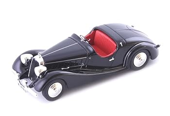 【中古】AUTOCULT タルボ・ラーゴ T 150 C ロードスター Pourtout 37 ブラック 1/43 60076(3)