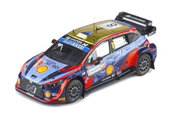 【中古】イクソモデル B ヒョンデ I20 N Rallly1 22サルデーニャ 優勝 #8 O.Tanak/M.J?rveoja 1/43 RAM853