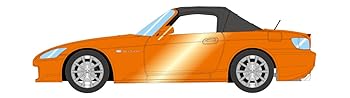 【中古】EIDOLON 1/18 ホンダ S2000 (AP2) 2005 ニューイモラオレンジパール 完成品