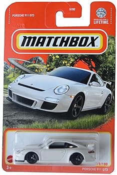 Matchbox ポルシェ 911 GT3 ホワイト 73/100