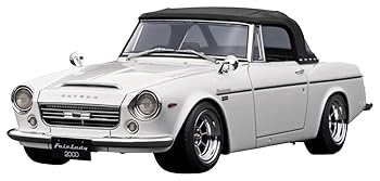 【中古】ignition model 1/18 ダットサン Fairlady 2000 (SR311) White 完成品