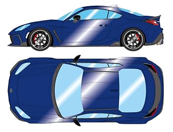 【中古】EIDOLON 1/43 トムス GR86 ワイドボディ 2022 サファイアブルー 完成品(2.0)