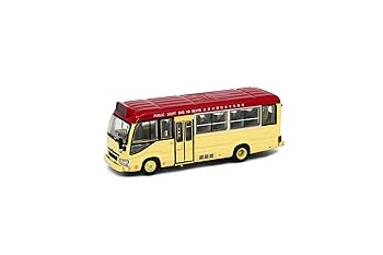 【中古】Tiny City 1/76 No.183トヨタ コースター ミニバス レッド (19席) ダイキャストミニカー