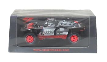 【中古】【未使用】スパーク 1/43 アウディ RS Q e-tron 2023 ダカールラリー #204 S.ペテランセル 完..