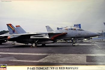【中古】【未使用】ハセガワ 1/72 F-14D トムキャット VF-11 レッドリッパーズ