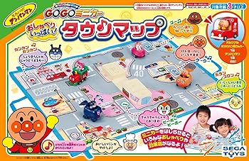 【中古】アンパンマンミュージアム GOGOミニカー おしゃべりいっぱいタウンマップ
