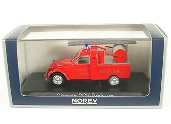 【中古】【未使用】ノレブ 1/43 シトロエン 2CV ピックアップ 梯子車 (1963) 完成品
