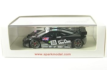 【中古】【未使用】☆ スパーク 1/43 マクラーレン F1 GTR 1995 ルマン24H ウィナー #59 J.J.レート/Y.ダルマス/関谷正徳