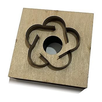 【中古】【未使用】S-NET レザークラフト 抜き型 押し型 型枠 花 あじさい 花玉 工具 パンチ 革細工 打..