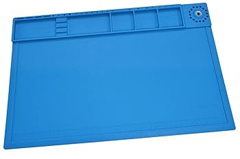 【中古】童友社 凄! ホビー用シリコンマットL ホビー用ツール ブルー