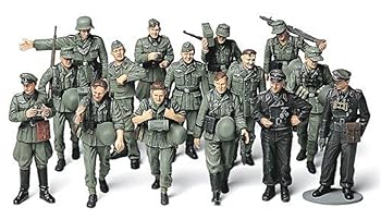 【中古】【未使用】タミヤ 1/48 ミリタリーミニチュアシリーズ No.30 ドイツ陸軍 歩兵行軍セット プラモデル 32530