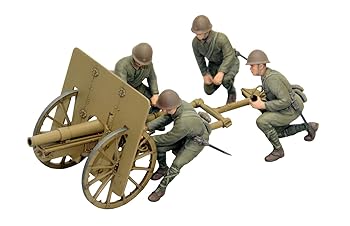 【中古】ファインモールド 1/35 日本陸軍 四一式山砲 山砲兵 プラモデル FM38