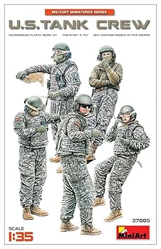 乐天商城 - 【中古】【未使用】ミニアート 1/35 アメリカ戦車兵 5体入 プラモデル MA37005