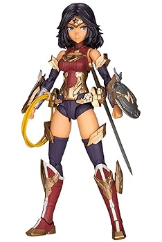 【中古】壽屋 ワンダーウーマン Humikane Shimada Ver. 全長約160mm NONスケール プラモデル CG004