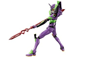 【中古】壽屋(KOTOBUKIYA) シン・エヴァンゲリオン劇場版 エヴァンゲリオン初号機 with カシウスの槍 全高約190mm 1/400スケール プラモデル KP618