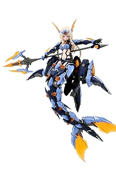 【中古】童友社 NUKE MATRIX CYBER FOREST FANTASY GIRLS 4 SILEN - STORM INTEREPTOR: ROYAL ENFORCER 1/12スケール 全高約160mm 色分け済みプラモデル