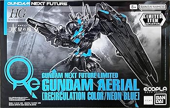 【中古】【未使用】バンダイ(BANDAI) GUNDAMNEXTFUTURE限定HG1/144ガンダムエアリアルリサーキュレーションカラー/ネオンブルー